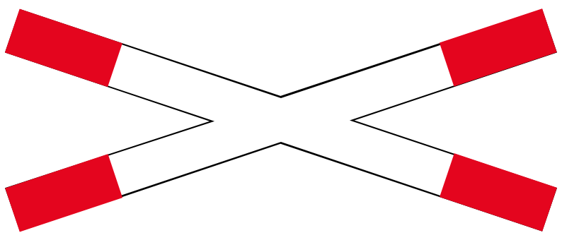 Indication of a level crossing